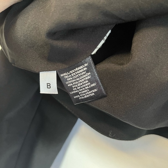 Ann Taylor Single Button Blazer Black Peplum Hem Office Career Wear Size 6 - Picture 10 of 10